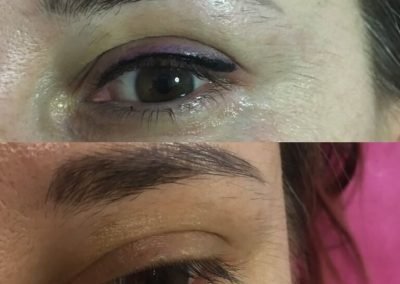 Eyeliner grafico occhi