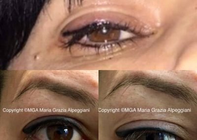correzione eye line sbagliato da altra operatrice