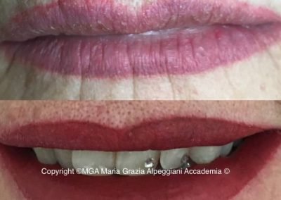 correzioni labbra trucco permanente