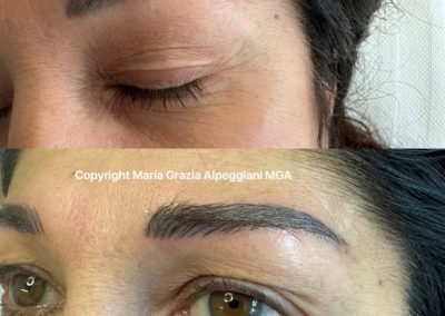 microblading sopracciglia