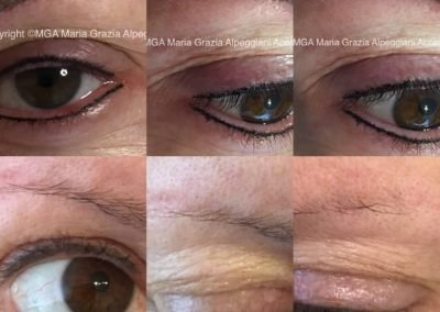 trucco permanente sopracciglia e occhi