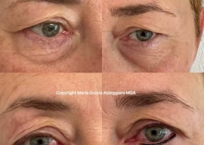 eye liner occhi inferiore